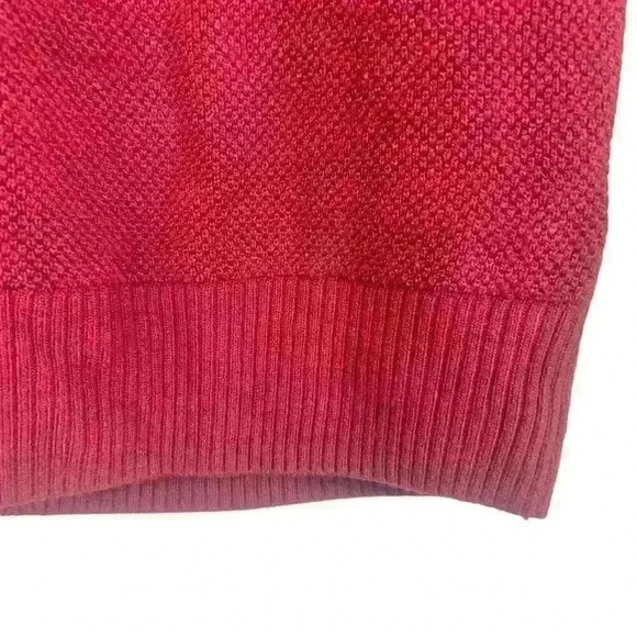 Tricots St‎ Raphael Mens Sweater XL Maroon Pullover V-Neck - Picture 3 of 9